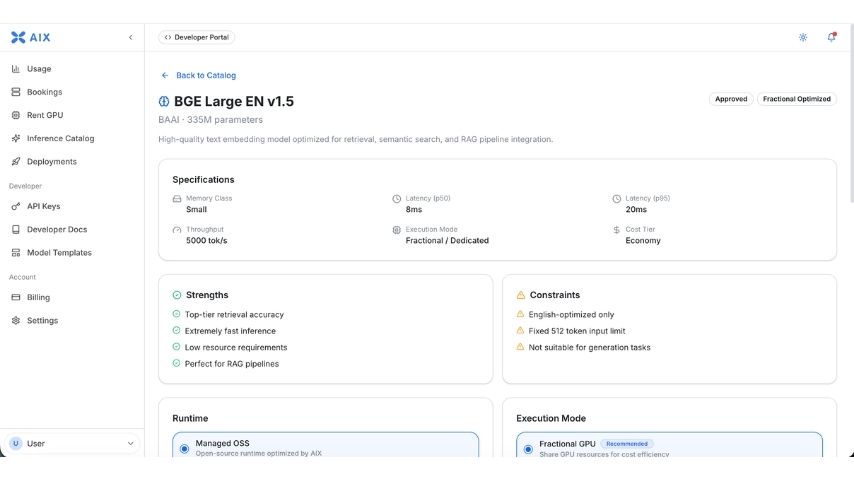Ashia Api GPU Solutions for Developers | Acasia